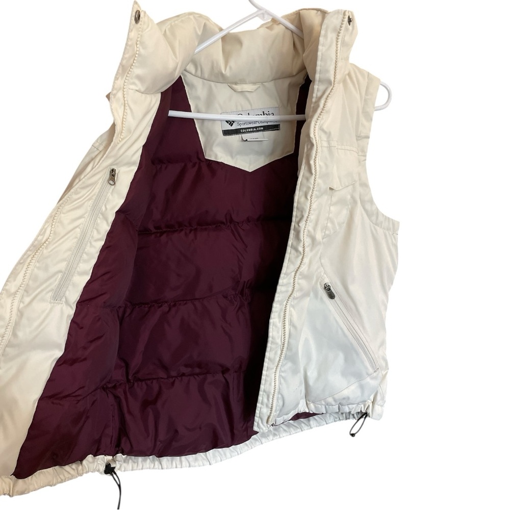 Columbia Sportwear Women's White Puffer Vest Women's XL - Picture 7 of 15